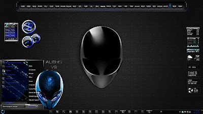 TEMA WINDOWS 7 ALIENV2+CURSORS