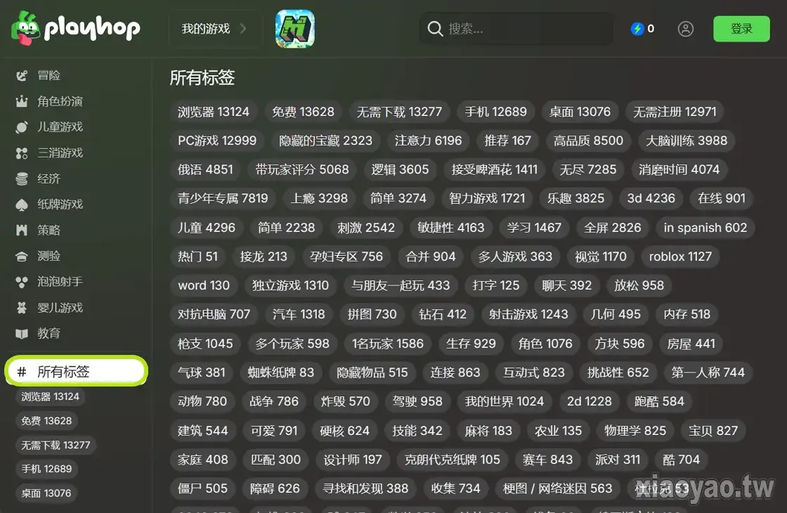 Playhop.com 免費線上遊戲平台推薦:上千款熱門網頁遊戲,免下載立即玩