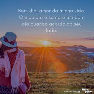 bom dia meu amor!