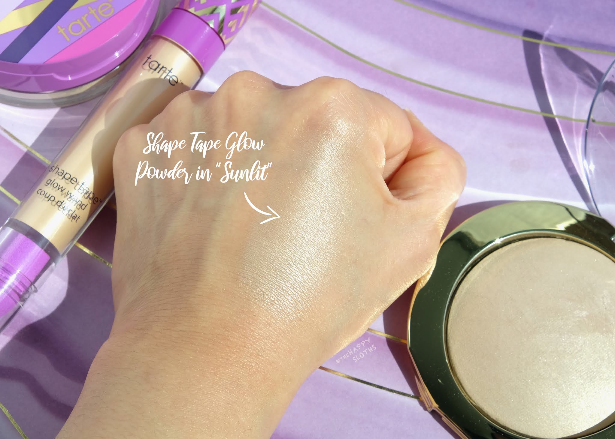 Tarte | Shape Tape Glow Powder in "Sunlit": Review and Swatches