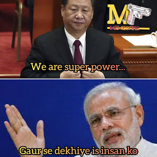 India v/s China meme