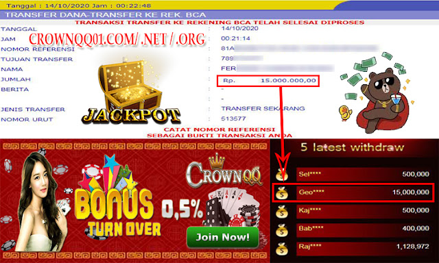 CrownQQ Agen DominoQQ BandarQ dan Domino99 Online Terbesar