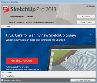 mulai menggunakan sketchup