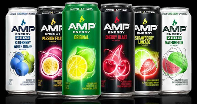 AMP, Best Selling Energy Drinks, Energy Drinks, AMP energy drink