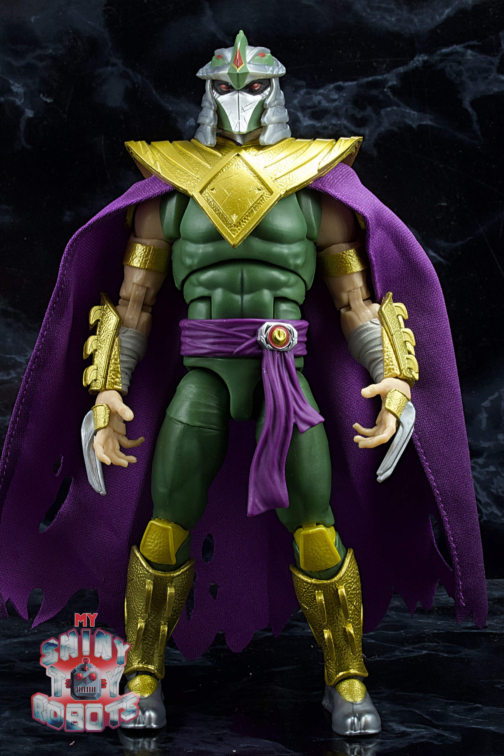 Power Rangers X Teenage Mutant Ninja Turtles Lightning Collection Morphed  Shredder Green Ranger Action Figure