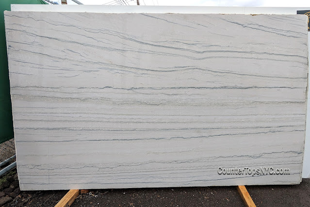 White Macaubas Quartzite Slabs NYC