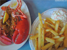 Petey's Summertime Seafood and Bar: Baked Stuffed 1 1/2 Lb. Lobster Dinner $43.99