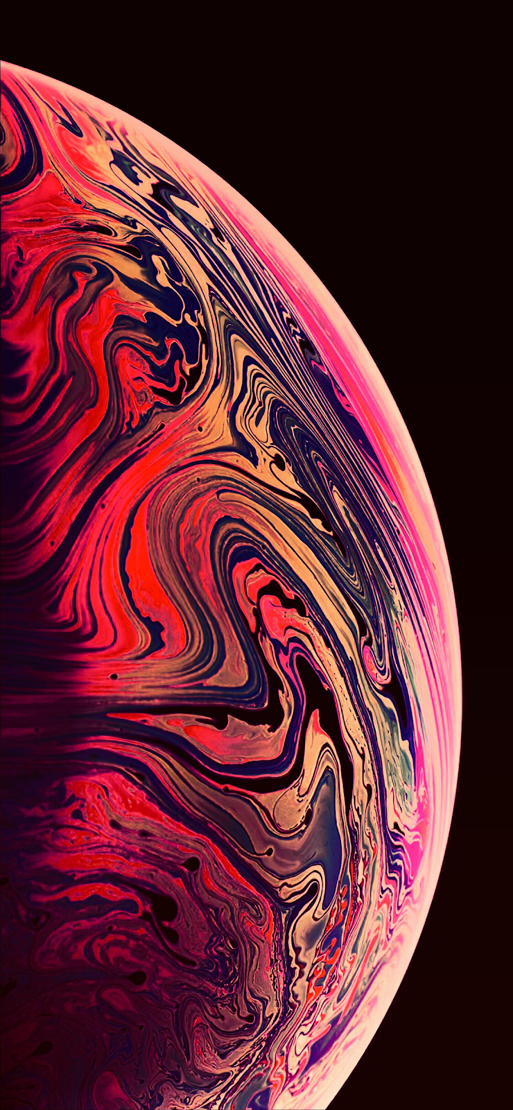  iPhone  XS  MAX Gradient  Modd Wallpapers  by AR72014 2 variants 