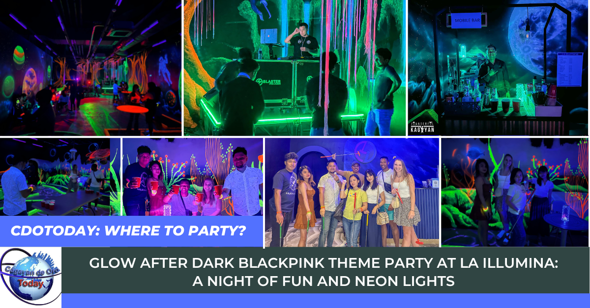 Glow After Dark BLACKPINK Theme Party at La Ilumina: A Night of Fun and Neon Lights
