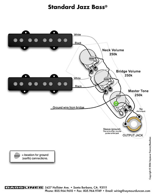 Fender Jazz Wiring Diagram Fender