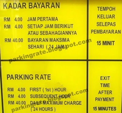 Kl Sentral Parking Rate Parking Rate