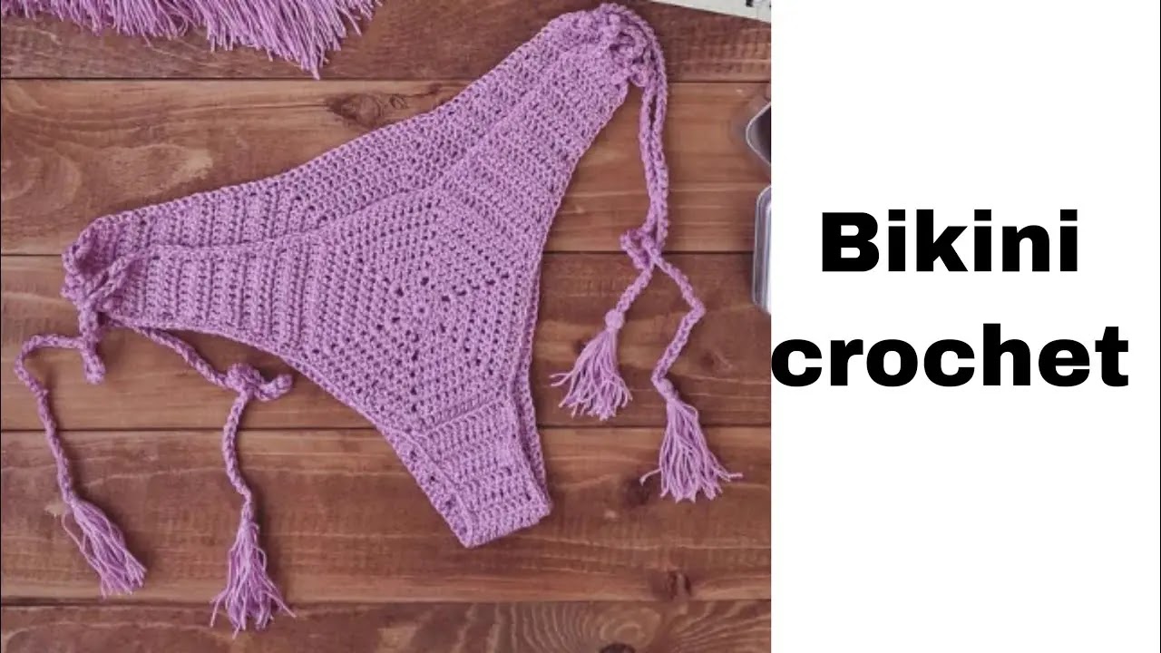 Maravilloso Tutorial de Panty Bikini a Crochet