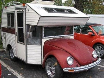 Que tal transformar seu Fusca num motorhome e sair mundo afora