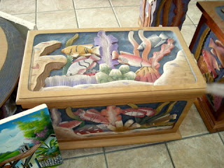 Honduran painted chest