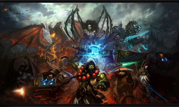 Liang Xing ilustrações fantasia games Blizzard (World of Warcraft, Starcraft, Diablo)