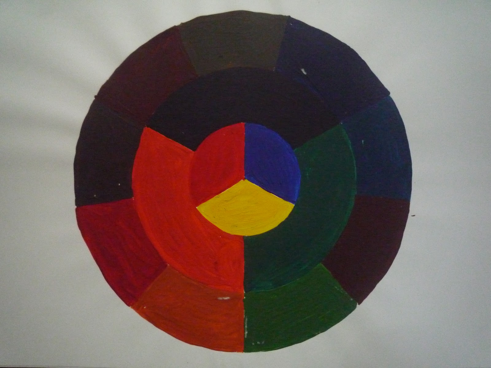 Art Corner Pelbagai jenis roda warna  hasil pelajar 