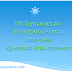 Microsoft Dynamics Ax Enterprise Portal Interview Questions And Answers