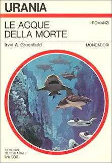 La copertina di Le acque della morte - Urania 805