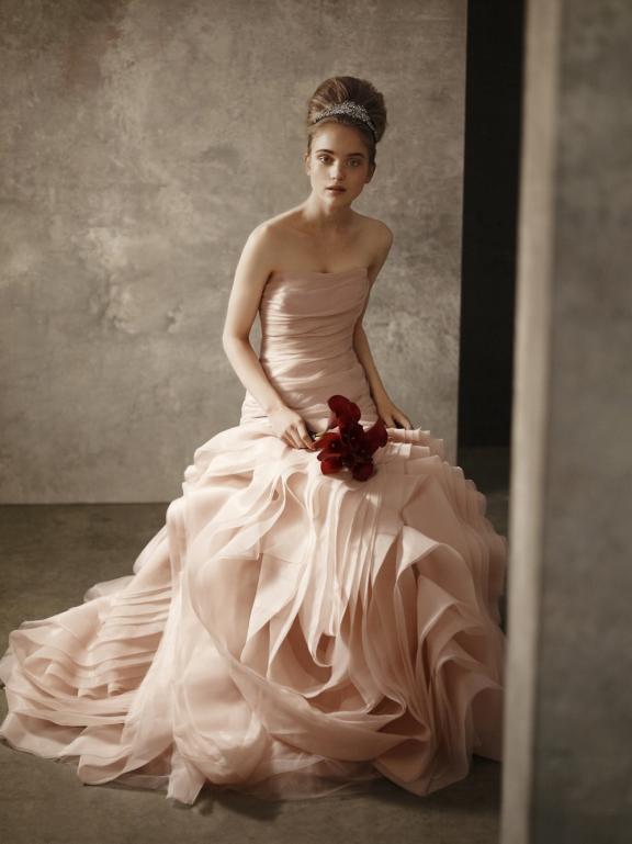 The White by Vera Wang Collection arrived at select David 39s Bridal stores