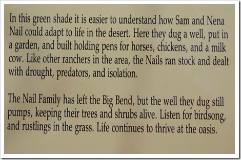 Sam Nail Ranch trail