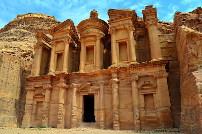 monastery al deir petra jordan