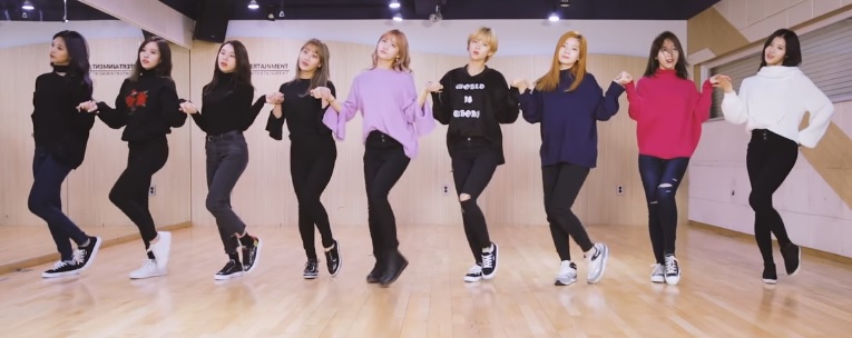 Twice 1 To 10 Dance Practice Video Daily K Pop News