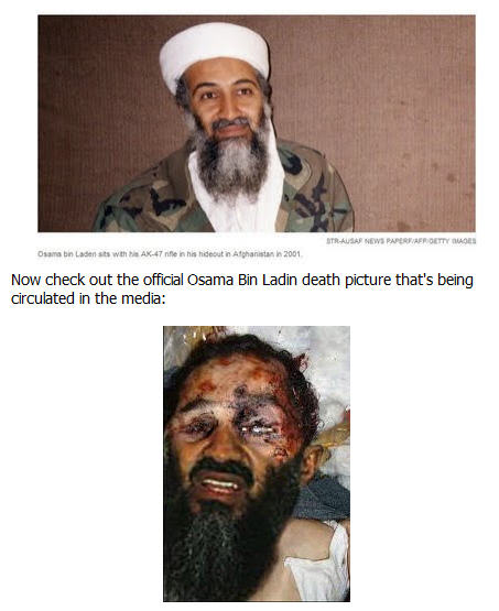 bid laden confirmed dead. Osama Bin Ladin confirmed dead