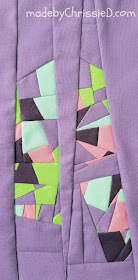 Small Piecing QuiltCon Charity Quilt Challenge by www.madebyChrissieD.com