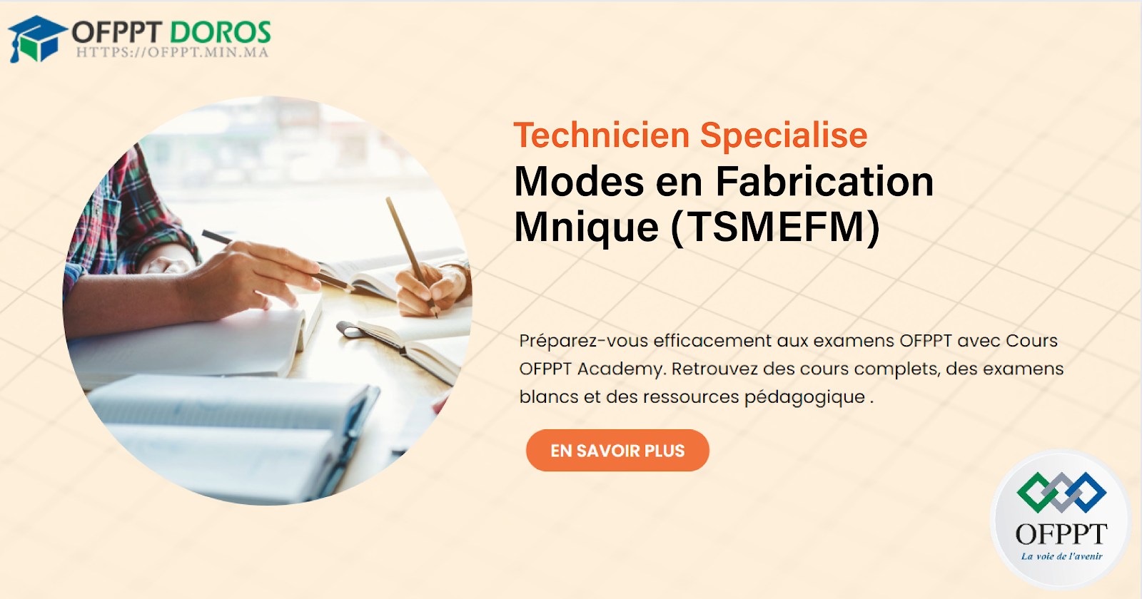 Technicien Spécialisé en Méthodes en Fabrication Mécanique (TSMFM)