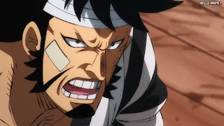 ワンピースアニメ 1031話 錦えもん | ONE PIECE Episode 1031