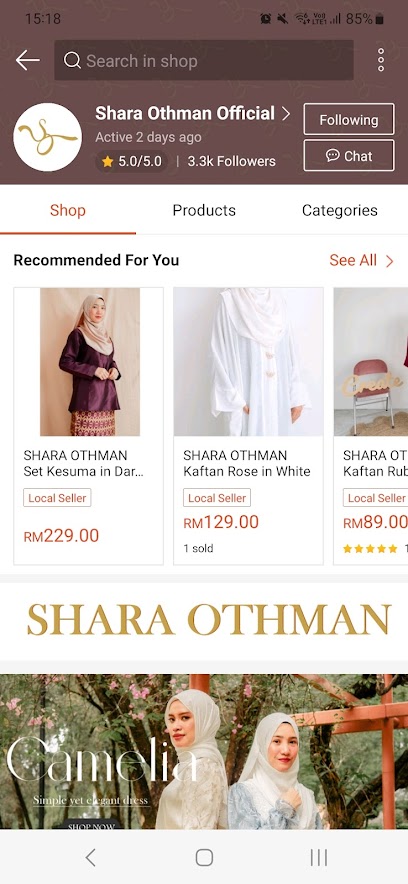 BUTIK SHARA OTHMAN LANCAR KOLEKSI RAYA 2023 SEDONDON UNTUK IBU DAN ANAK PEREMPUAN