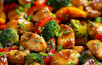 Food Storage Recipe – Honey Garlic Chicken Stir Fry