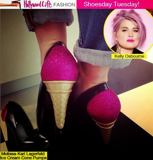  Kelly Osbourne’s Ice Cream Cone Pumps