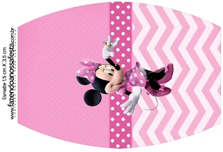 Pretty Minnie in Pink: Free Printable Party Labels.  