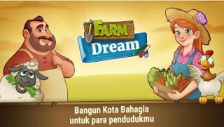  Pada kesempatan ini aku akan membagikan kepada kalian semuanya sebuah permainan menjadi  [Update] Farm Dream Village Harvest Mod Apk v1.5.8 (Unlimited Money)