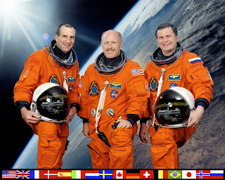 ISS Expedition Crew Photo features Budarin Bowersox and Don Pettit