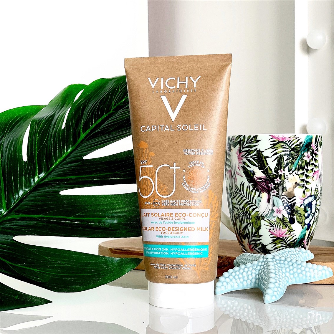 Vichy Capital Soleil Mleczko do opalania SPF50+ z kwasem hialuronowym recenzja