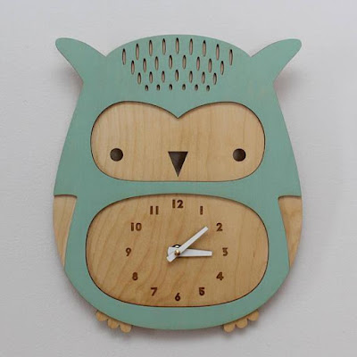 ساعة حائط خشب ليزر تصميم مجانى