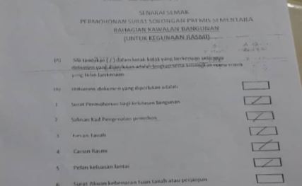 Cara mohon sijil kelayakan menduduki bangunan/ sementara 
