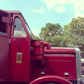 Lorry at Midsomer Norton Station