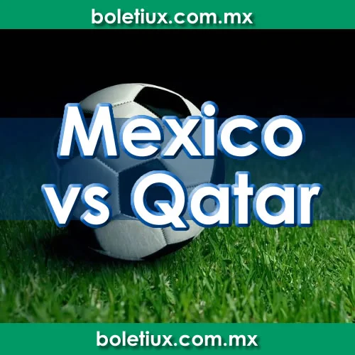 Mexico vs Qatar Selección de Futbol