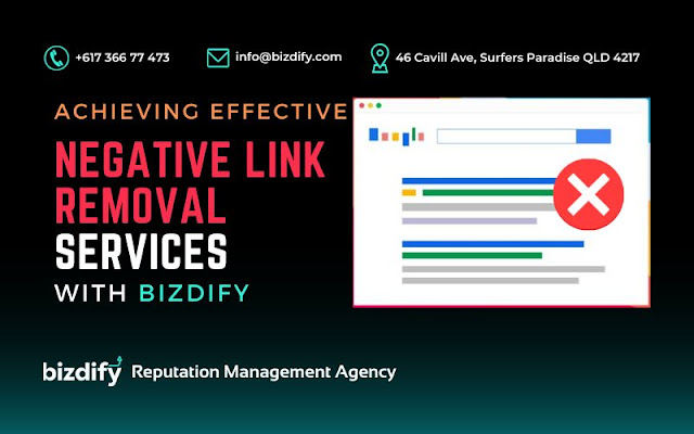 Negative Link Removal - Bizdify