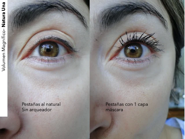 mascara volumen intenso natura una