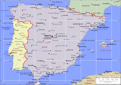 Spain Map Picture