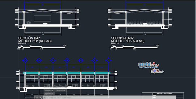 High school Overall in AutoCAD 