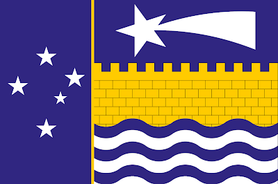 Proposta de bandeira para o 3.º Distrito Naval da Marinha do Brasil.