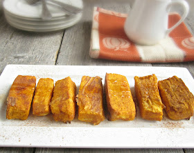 Baked Pumpkin French Toast Sticks