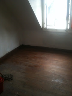 renovation project stripped wood floors