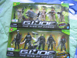 GI JOE The Rise of COBRA Combat Heroes Action Battlers 5 Packs Armored Panther Rockslide Mole Pod Snake Trax Dragonhawk XH1 Pit Terra Viper Wild Bill Sgt Thunderblast Snow Job Scrap Iron Conrad Duke Hauser Wallace Ripcord Weems Commando Sgt Stone Speed Metal Grunt Destro Snake Eyes Storm Shadow Baroness Cover Girl Commander M.A.R.S. 