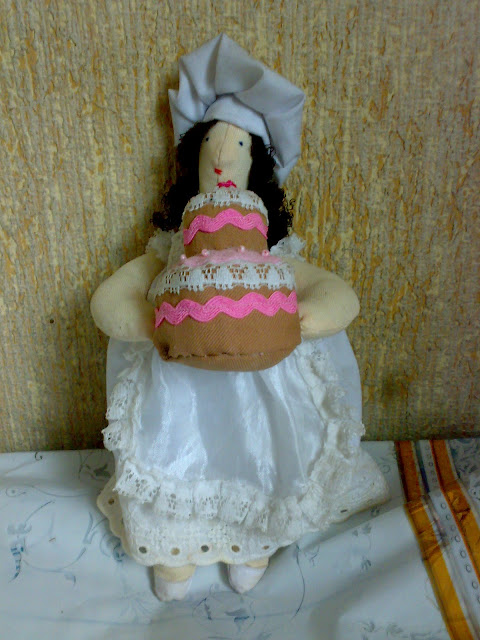 текстильная кукла тильда толстушка Маша